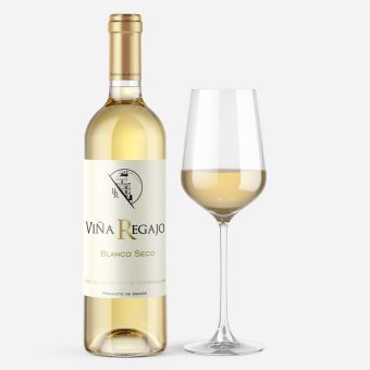 Vino blanco seco Regajo